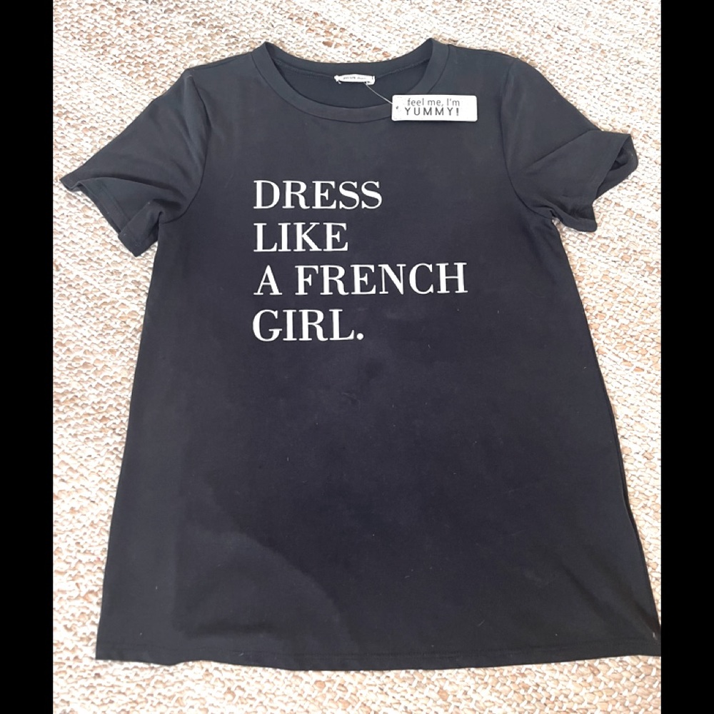 NWT! YELLOW CHAIR SOFT N’ STRETCHY TEE